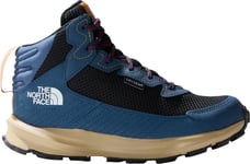 The North Face Teens' Fastpack Waterproof Mid Hiking Boots Shady Blue/TNF White, 33.5