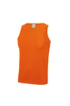 Just Cool Sports Gym Plain Tank Vest Top