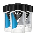 Rexona Men Déodorant Homme Crème Anti-Transpirant 96H Clean Scent 135ml