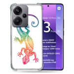 Coque Renforcée pour Xiaomi Redmi Note 13 Pro Plus 5G Animal Salamandre Color