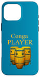 Coque pour iPhone 16 Pro Max Instrument de musique à percussion Conga