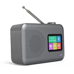 Radio Numérique LFF Dab, Petite Radio FM, Radio Dab Plus, Radio de Cuisine avec Câble ou Radio à Piles, Radio à Écran Couleur avec Bluetooth