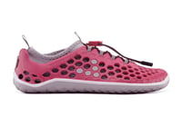 VIVOBAREFOOT ULTRA CRIMSON PINK / GREY / WHITE RUNNING SHOES SIZE EU 37 / UK 4