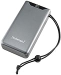 Extern batteri - powerbank för telefon Intenso USB STRÖMBANK 20000MAH QC3.0/GRÅ F20000 7332054