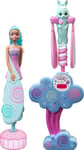 Sky Dancers: Lucy & Her Friend (Doll & Pet Twin Pack) | Pull the Cord and Watch as They Make a Dazzling Dance Through Mid-Air! | Flying Doll Toy | No Batteries Required | Gift For Ages 5+