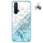 Housse En Gel TPU Pour Realme X3 SUPERZOOM / X50 5G Design Marbre 02 Dessins