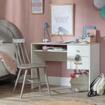 Habitat Melby 2 Drawers Desk - White and Acacia