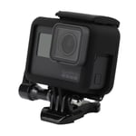 GoPro Hero5 Black Kameran Asennuskehys Alusta Ja Peukaloruuvi - Musta