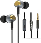 Noise Isolating in-ear Earphones EP-630 Series Fit iPhone, iPad, iPod, Samsung