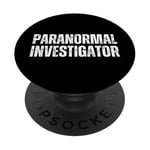 Enquêteur paranormal chasse fantôme Halloween PopSockets PopGrip Adhésif