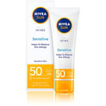 Nivea Sun Face Sens Soot spf50 Solskydd. 50 ml