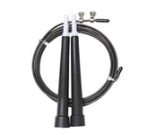 FFitness Speed Jump Rope Cordes de Salto Mixte Adulte, Noir, Unique