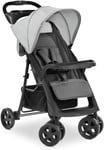 New Hauck Shopper Neo II Pushchair Buggy Stroller Grey+Raincover upto 4 Years