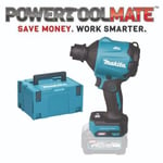 Makita AS001GZ05 40v Max XGT Brushless Dust Blower Naked in Makpac Case