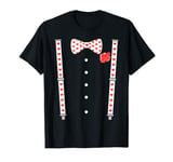 Hearts Bow Tie Love Heart Valentine's Day Men Valentines T-Shirt