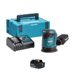 Makita DBO180RFJ-1 18v LXT 125mm Random Orbital Sander (1x3Ah)