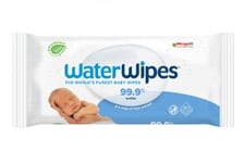 BABY WATER WIPES 60PACK