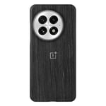 Original OnePlus 13 Deksel Wood Grain Magnetic - MagSafe Kompatibel - Svart