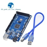 1 set MEGA2560 MEGA 2560 R3 (ATmega2560-16AU CH340G) AVR carte de développement de carte USB MEGA2560 pour arduino