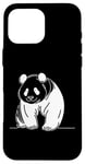 Coque pour iPhone 16 Pro Max Panda géant ours ligne art mammifère art zoologiste