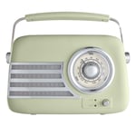 ITEK Bluetooth Radio, Vintage, 5W, Sage, I60028SAG