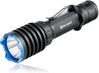 OLIGHT Warrior X Pro Lampe de Poche Lampe Torche Tactique 2100 lumens, Portée de 500 mètres, Charge Magnétique Lampe Tactique Rechargeable IPX8 Etanche pour Chasse Camping, Randonnée