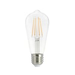 LED-lampa Airam Decor Filament Edison E27, 2200K, dimbar, 3W / 300 lm