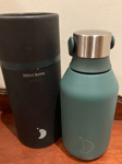 CHILLY'S   BOTTLE     350ML SERIES 2 PINE  GREEN