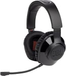 JBL QUANTUM 350 WIRELESS Gaming Headset with Boom Mic, Adjustable Headband and U