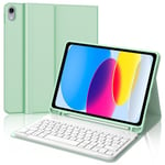 WINCHKING Clavier pour iPad 10 ème - Coque Clavier iPad 10eme Generation, AZERTY