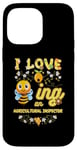 iPhone 14 Pro Max I Love Beeing An Agricultural Inspector Bee Lover Profession Case