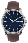 Timex Gents Leather Strap Watch TW2V79200