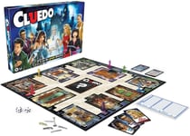 Jeu de société Cluedo avec les cartes du fantôme de Mme Leblanc - Hasbro