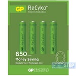 4 x GP ReCyko+ AAA 650mAh Rechargeable DECT HOME CORDLESS PHONE CAMERA Batteries