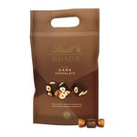 Lindt - Maxi Sachet NUXOR - Chocolat Noir et Noisettes entières, 700g, 1 Unité (Lot de 1)