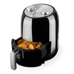 LIVIVO Manual Control Air Fryer, Multi-Functional 1000W Counter-Top Fryer for Convenient and Healthy Oil-Free Fry, Bake, Reheat (2.0L)