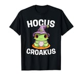 Hocus Croakus Pocus | Halloween Cottagecore Frog T-Shirt