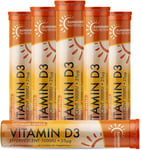 Vitamin D Effervescent Tablets - Dissolvable High Strength Vitamin D3-20 Vitamin