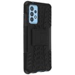 Coque pour Samsung A52 5G et A52s Bi-matière, Béquille