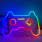 Neon Wall Lights LED Signs Party Kids Decoration Gaming Controller  16" x 11"