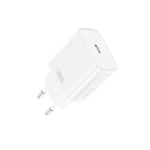 XO USB-C PD SNABB laddare / adapter - 20W 3A Vit