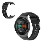 Huawei Watch GT 2e silicone watch band - Black Svart