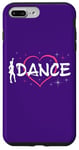 Coque pour iPhone 7 Plus/8 Plus Cute Dance Heart Women Girl Ballroom Lyrical Hip Hop Dancing