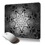 tapis de souris souple mandala effet 3d estetique tibetain mouse pad durable flexible cadeau d'anniversaire femme