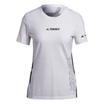 Adidas Women's Terrex Parley Agravic TR Pro T-shirt White/Black, XS