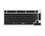 Keychron Q1 Max QMK 75% RGB ISO Barebone Trådlöst Tangentbord - Shell White