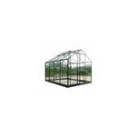 Serre de jardin en verre trempé sekurit 4 mm + Base - 5,8 m²