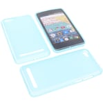 Bag for Archos 45b Neon phone case protection cover TPU rubber case Blue