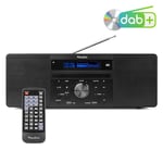 Audizio 102.216 Prato Music System DAB+ CD Bluetooth Black