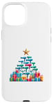 Coque pour iPhone 15 Plus Christmas Tree Sèche-cheveux Coiffure Coiffeur Coiffeuse